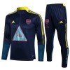 Arsenal Sudadera De Entrenamiento Trajes 2022/23 Azul Amarillo Quarter-Zip - Niño Arsenal Sudadera De Entrenamiento Trajes 2022/23 Azul Amarillo Quarter-Zip - Niño